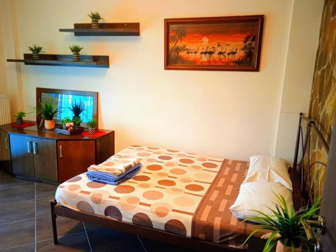 Blue Moon Accommodation Nea Michaniona Bagian luar foto