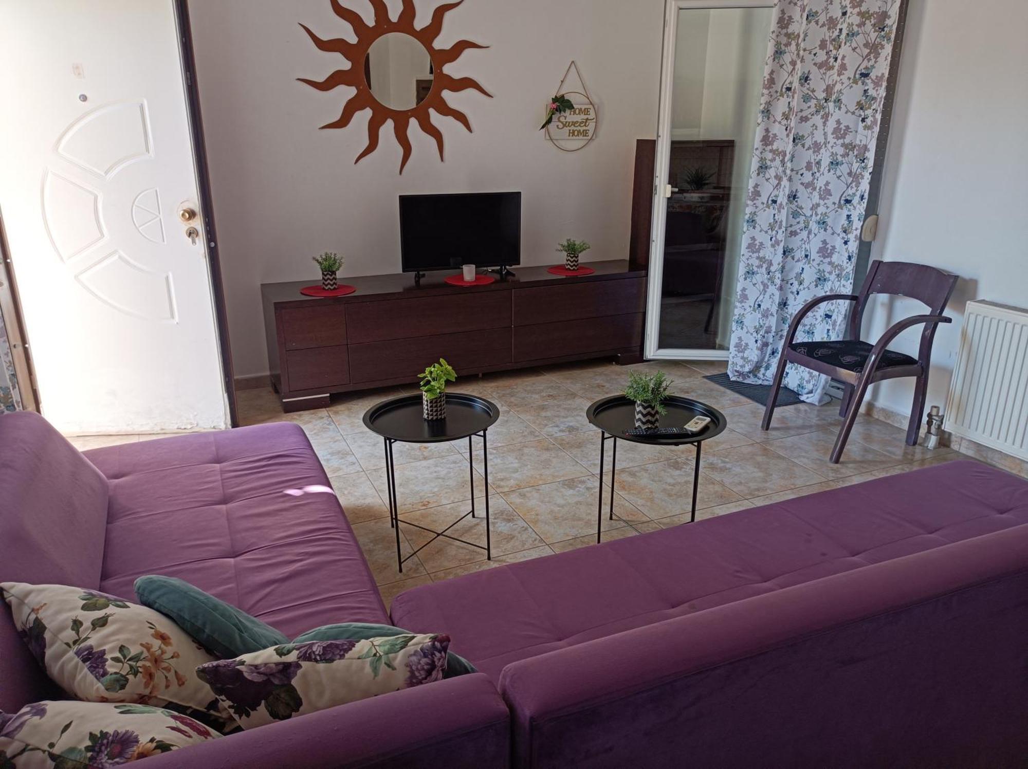 Blue Moon Accommodation Nea Michaniona Bagian luar foto